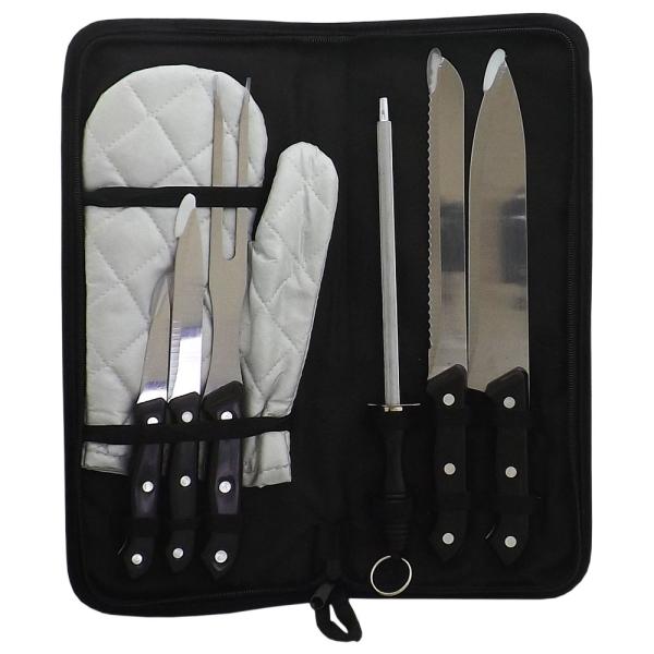 Kit churrasco 7 peças